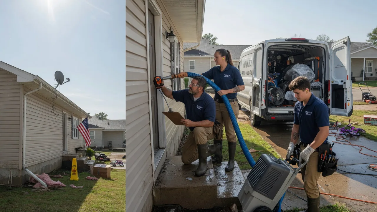 Ceiling Water Damage Restoration in Houma, LA near me